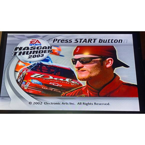 NASCAR Thunder 2003 PS2 (Sony PlayStation 2, 2002) EA Sports ~ Disc Only - Picture 4 of 4